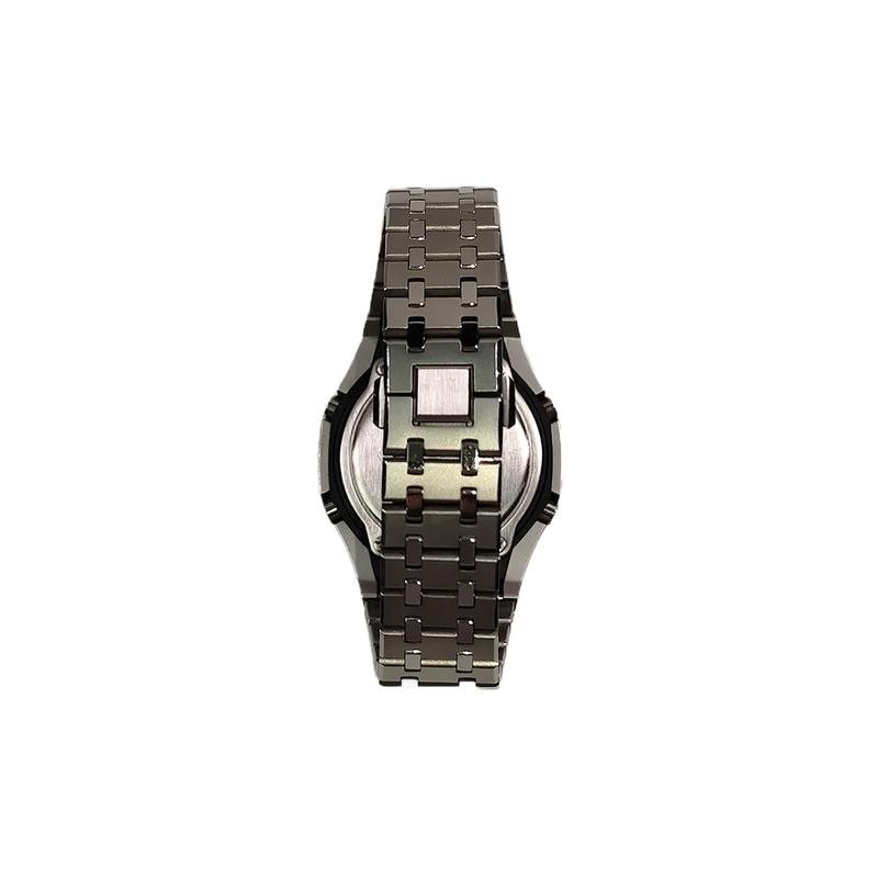 Casio Customized Watch Modified Series GA2100 Series Lemon Burst Pulse Fashionable Men's Watch Quartz Steel Strap Unisex M GA-2100-9A9