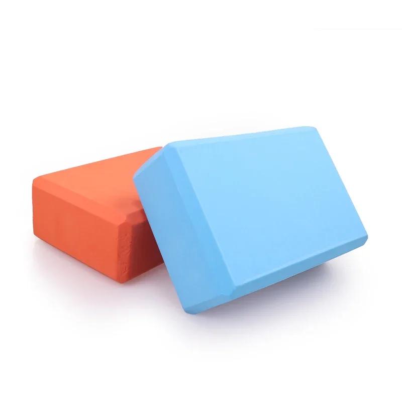 EVA Yoga Block Set Pilates Brick Fitness Belt Set for Exercise Workout Fitness Training Block Brick Stretching Belt Yoga Bolster