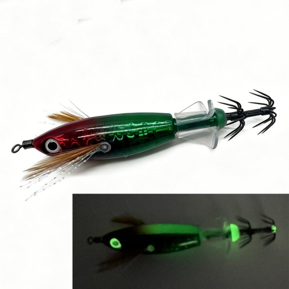 Mixed Color Squid Jig Egi Luminous UV Octopus Cuttlefish Lures Mixed Squid Lures  Squid Fishing