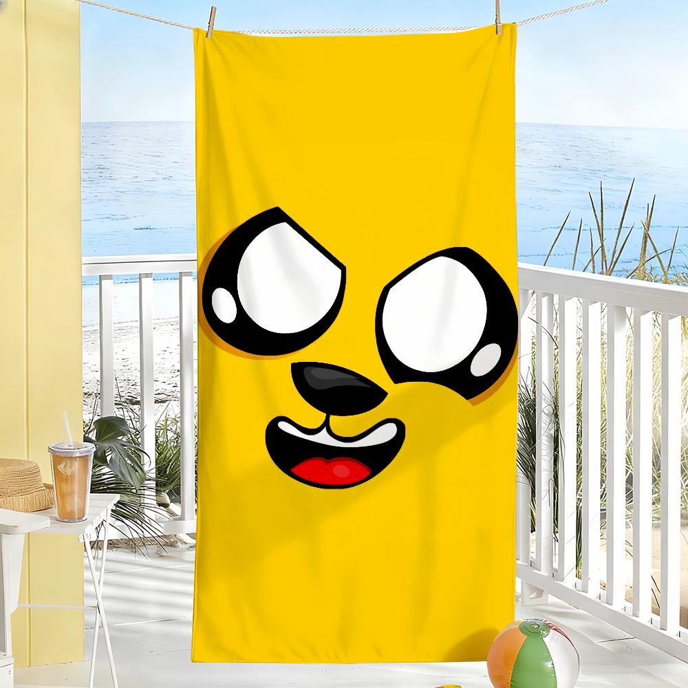 Game M-Mikecrack Miner Cool Towel Soft Pool Gift For Travel Gym Shower Camping Quick Dry Sports Large Beach Towels