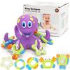 Children's Octopus Bath Toys Kids Summer Pool Interactive Beach Swimming Play Water Games Educational For Baby Toddlers