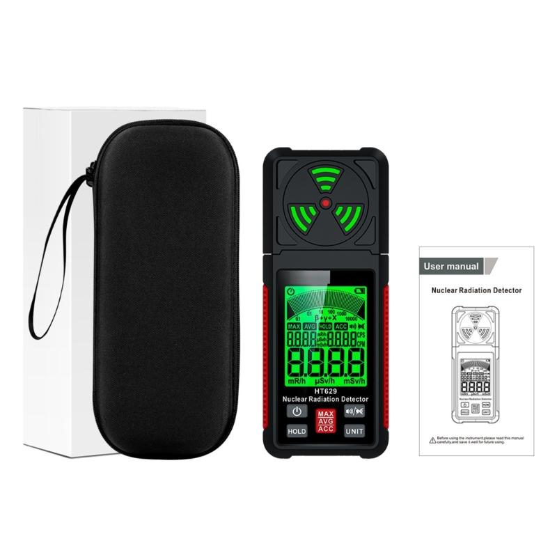 Portable Nuclear Radiation Detector for Accurate Measurement and Safety Monitoring in Various Environment