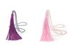 Velvet Thread & Crystal Beaded Tassel Necklace: 10-Color Handmade Women's European & American Long Chain Jewelry