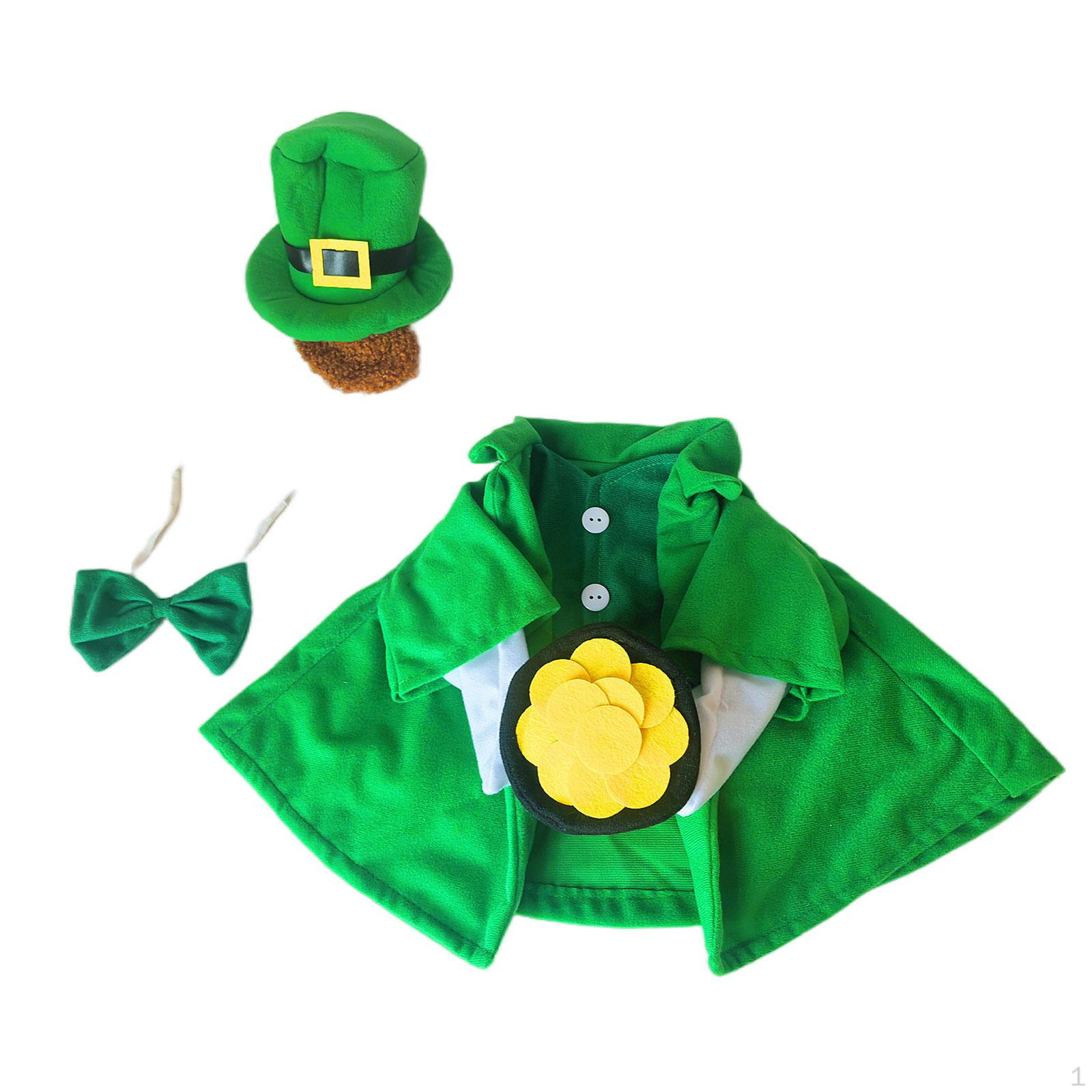 

ST. Patrick s Day Goose Outfit Porch Costume Soft Seasonal Holiday for Lawn Wedding