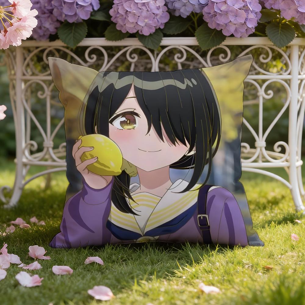 S-Shiunji ke no kodomo tachi Anime Cushion Cover Home & Car Dual-Scene Pillow Cover: Reversible for Premium Comfort