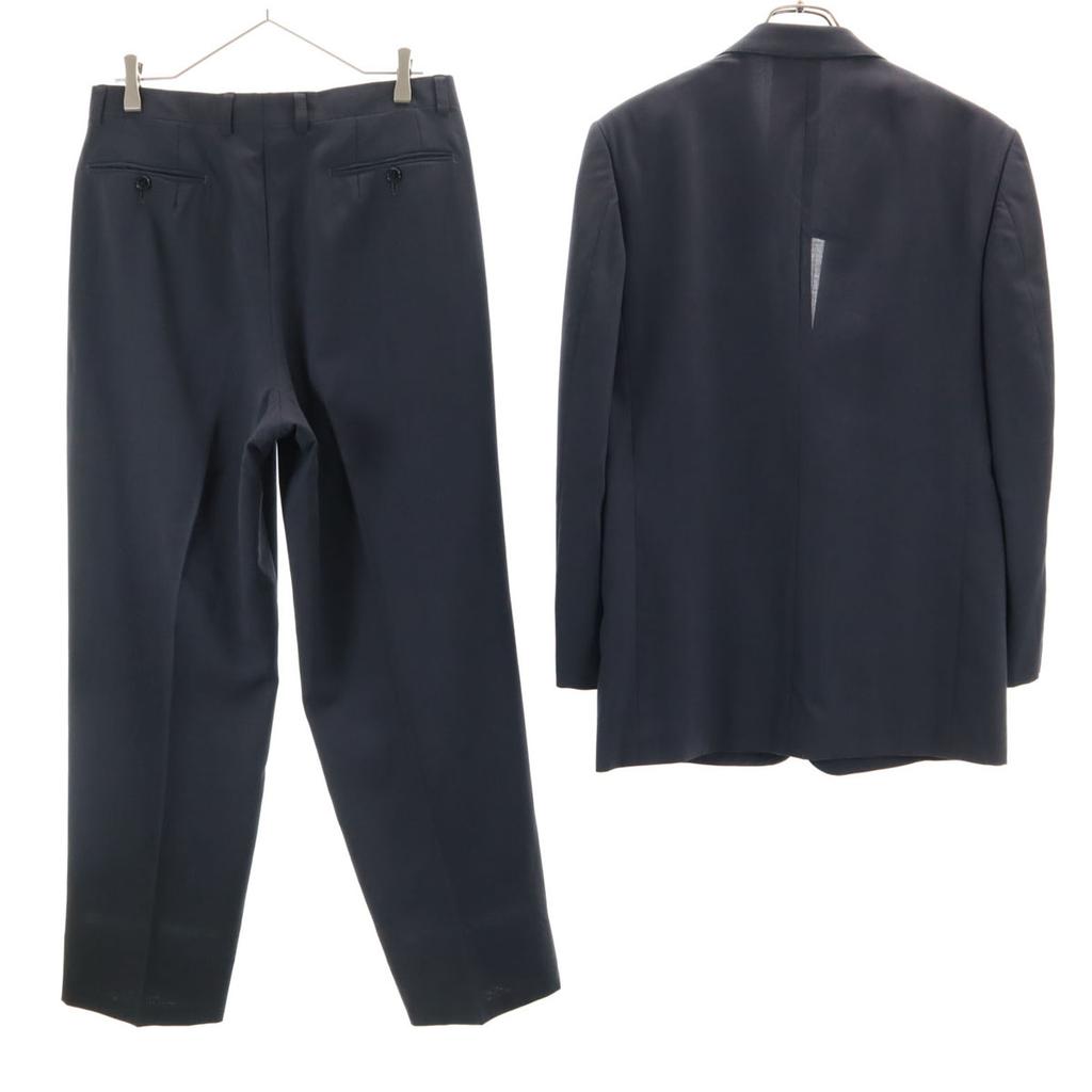 LANVIN CLASSIQUE 90s Old suit Setup R46-44 Gray Men's Used