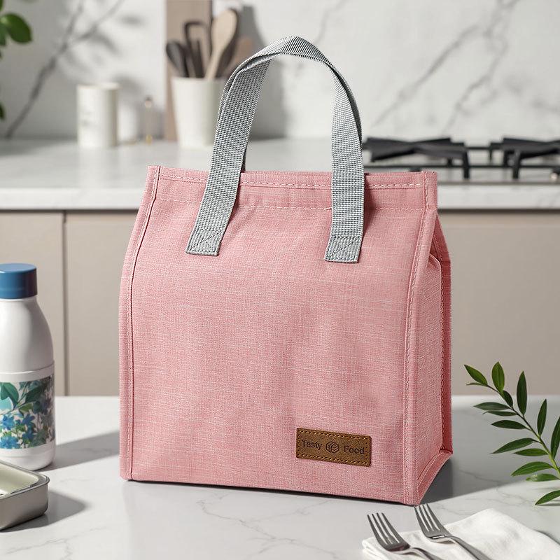 Zhenwei Minimalistischer Vertikaler Isolierter Bento-Lunchbeutel - Große Kapazität
