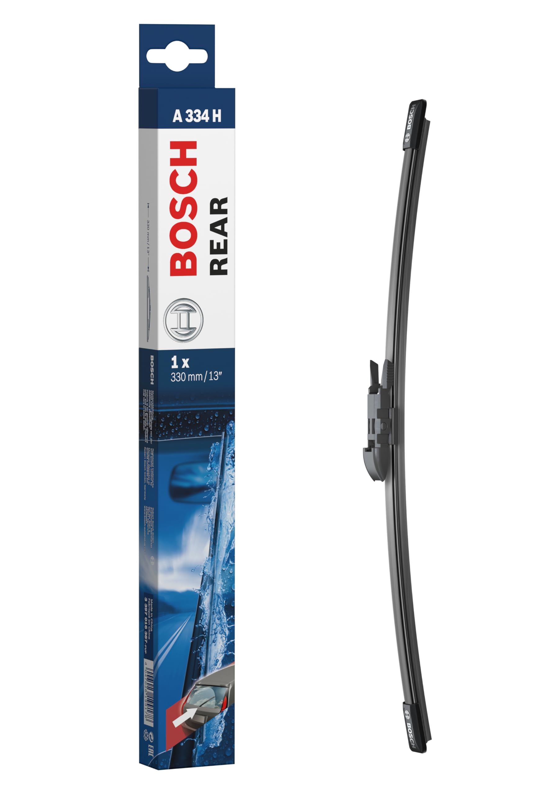 

BOSCH Aero Twin Wiper Blades for Imported for BMW A334H Vehicles, 330mm,