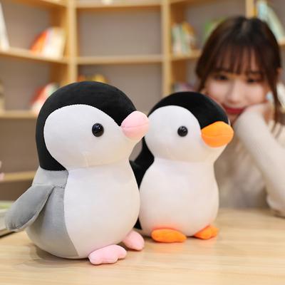 Yeni sevimli penguen bebek peluş oyuncaklar yumuşak kız arkadaş çocuklar Noel hediyesi uyku yastığı