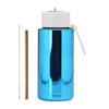 1L Large Capacity Stainless Steel Travel Water Bottle With Straw Lid Portable Outdoor Sports Insulated Cup