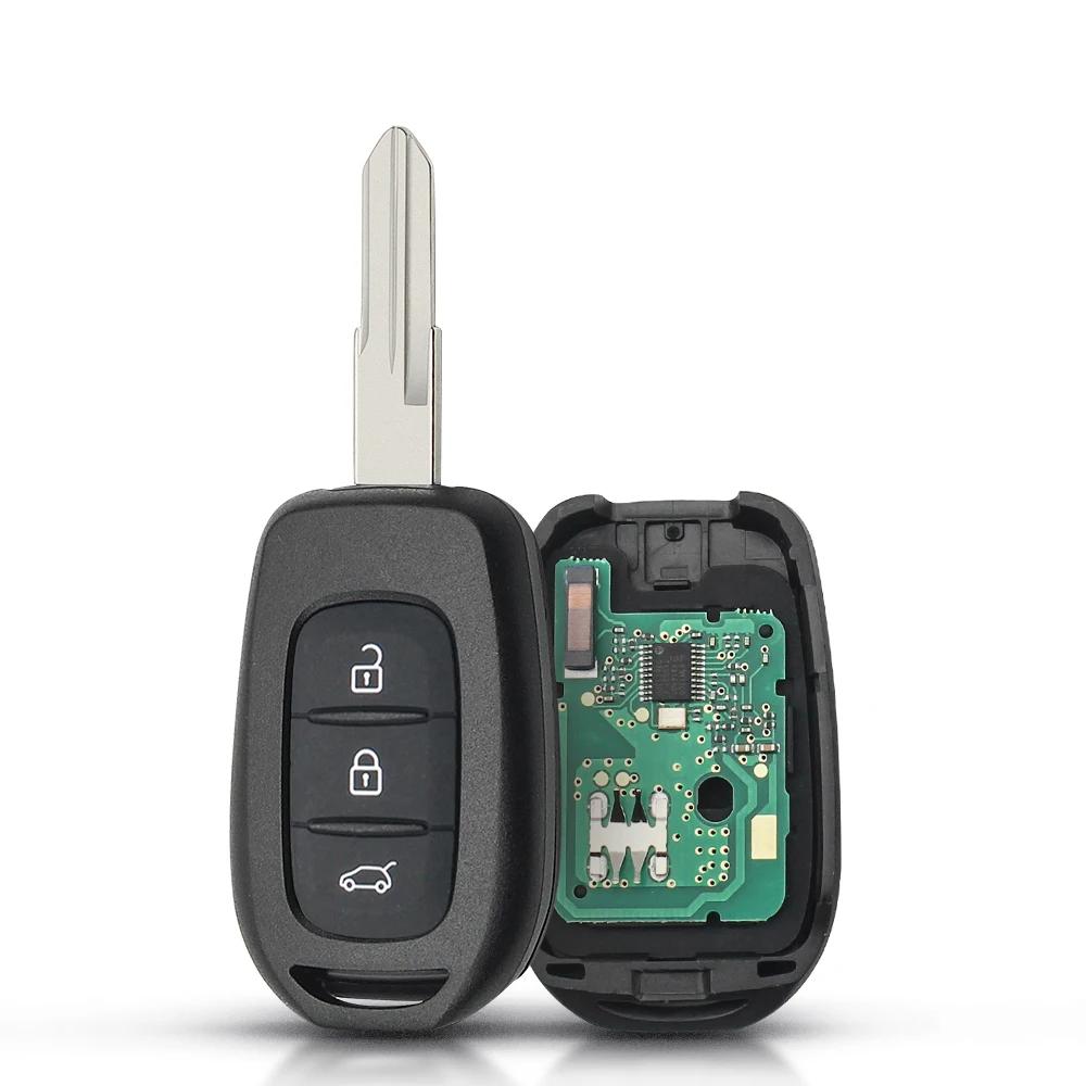 KEYYOU Remote Car Key 434MHZ 4A PCF7961M Chip For Renault Sandero Dacia Logan 2 Stepway Clio4 Duster 2016 2/3 Buttons
