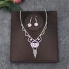 Set di Collana e Orecchini alla Moda in Stile Coreano: Accessori Perfetti per Matrimonio Sposa