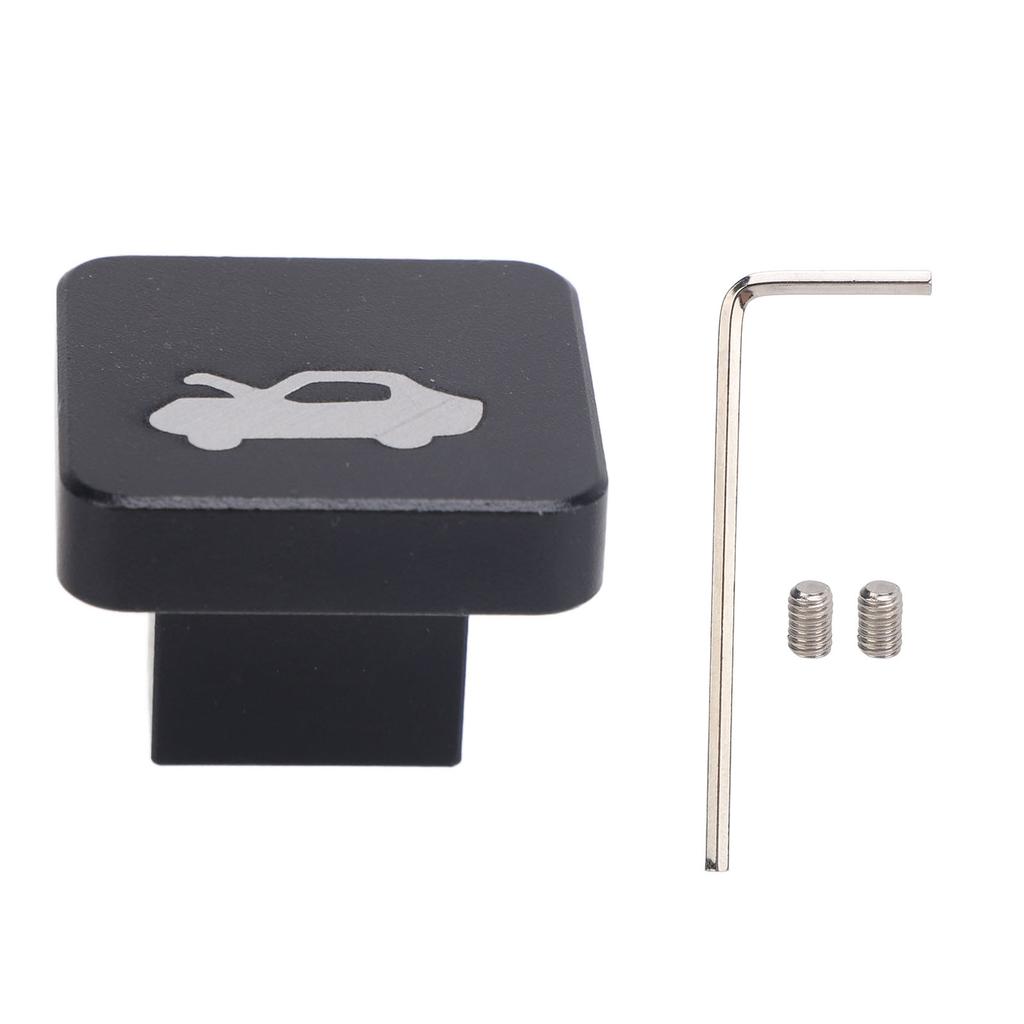 Hood Release Latch Handle Switch Aluminium Hood Release Pull Handle Engine Hood Lock Control Switch