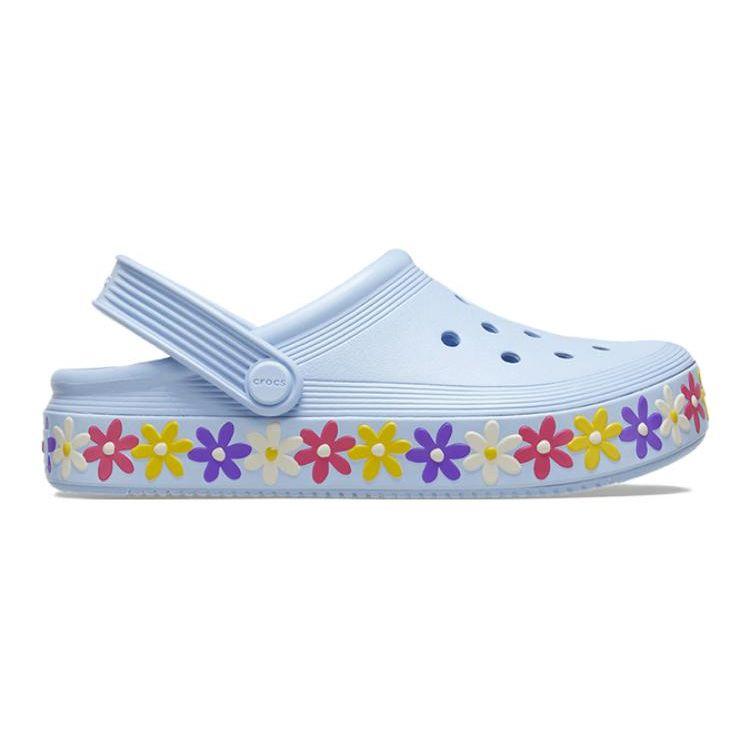 Crocs Comfortable Non-Slip Durable Kids Sandals Kids Sandals Blue 209067-4NS