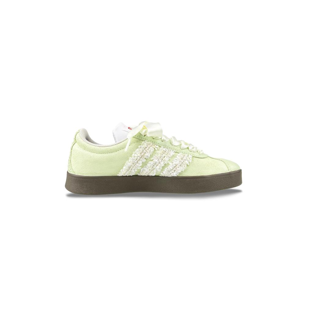 adidas Neo VL Court 2.0 Abriebfeste Low-Top Skateboard-Schuhe Unisex Hellgrün JS3003(Team235-)