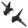 Motorcycle Front Footpegs Pedals Footrests Bracket For Kawasaki Z1000 ZR1000 2010-2020
