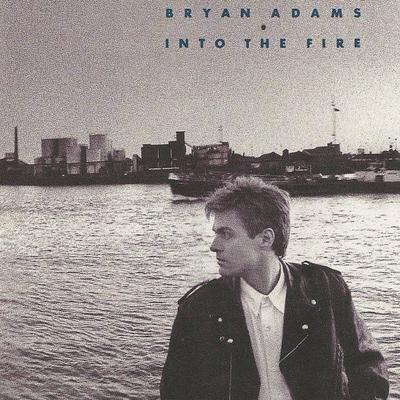 CD BRYAN ADAMS - Into The Fire A&MCD3907 A&M Records 1987 Japan Rock Used