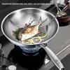 PuPan Titanium Non-Coated Stir-Fry Pan