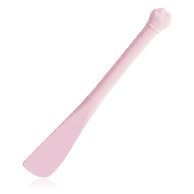 Multipurpose Pet Can Opener with Long Handle Cats Food Scrapers Tool For Deep Jars And Mess Without Feeding