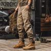 Overalls Men's Spring and Autumn Outdoor Sports Pants Tie Feet Loose High Street Popular Men's Casual Pants