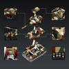 PANZER IV H Tank Model Set Handmade DIY Series MOC Assembly Toy DIY Combined Model Assembly Building Blocks Toys Birthday Gift