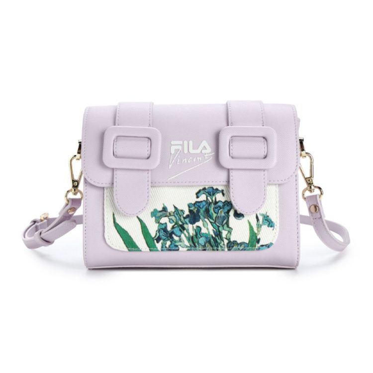 FILA Fashionable Elegant Casual Commuter Shoulder Bag Women bags Lavender F13W318164FPR Town Fragrance Purple