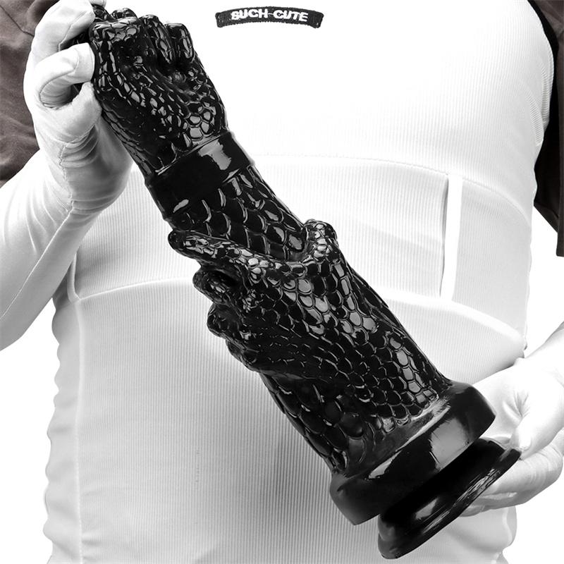 Knyttneve Overdimensjonert Fake Arm Hardcore Onani Knyttneve Butt Plug Kvinnelig Bakgård Ass Voksenprodukter