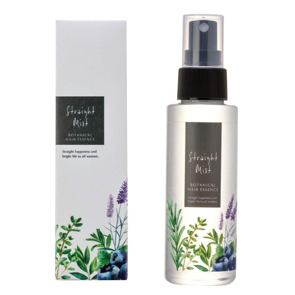 

Bella Pelle Straightening Mist [Hair Mist, Iron-Safe, for Wavy, Curly, and Dry Hair, Botanical] 100ml / 1 Bottle