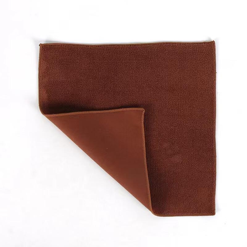 JINGRUIXIANG Double-Sided Coral Fleece Car Towel