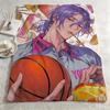 Anime KKuroko No Baskett Throw Warm Soft Flannel Blanket Multiuse for Sofa Bed Camping Travel Nap