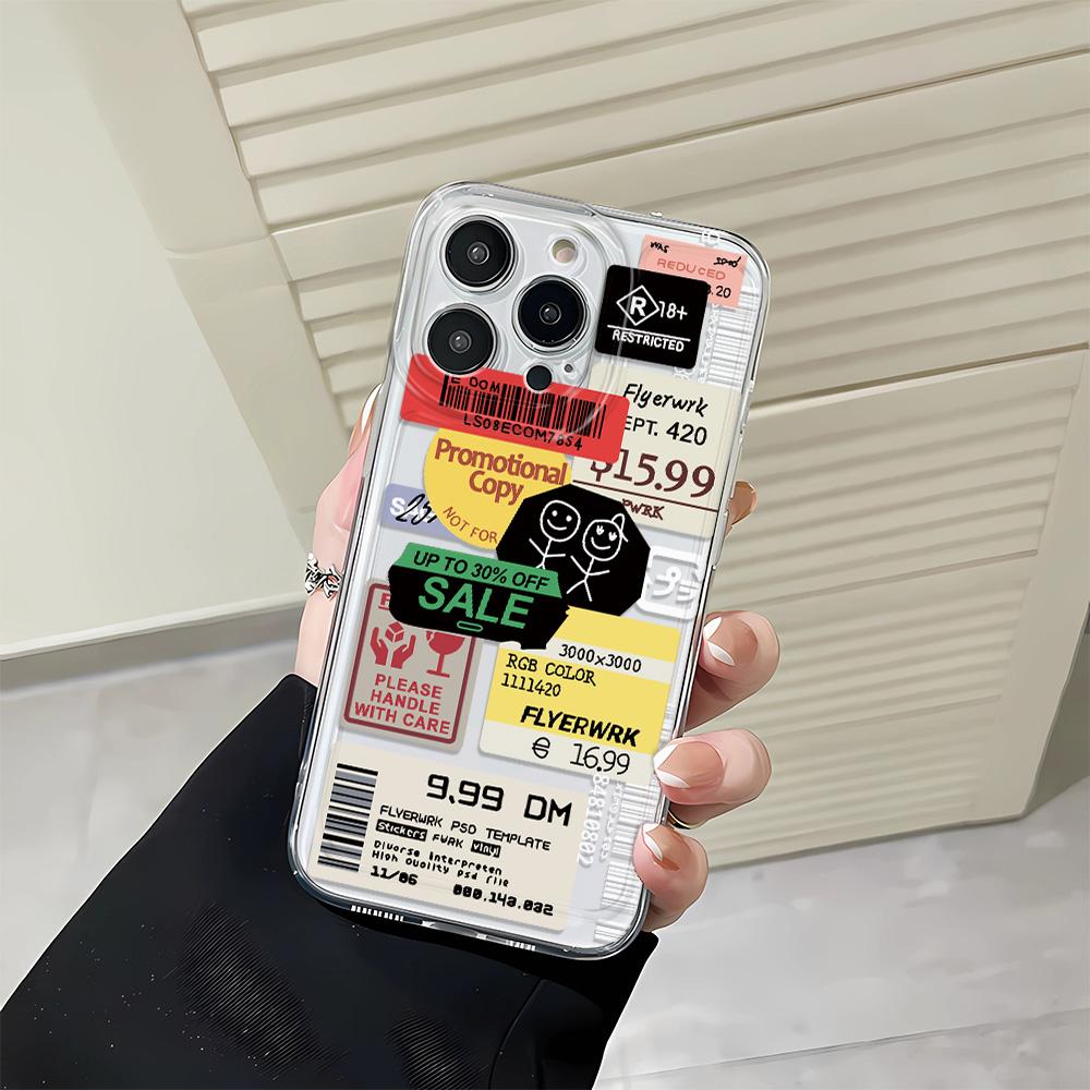 Prodejní štítek Pouzdro na telefon Pro iPhone 15 14 13 Pro max Pouzdro Pro iphone 11 12 X XS XR 7 8 Plus Pouzdro Funda Coque Nárazník