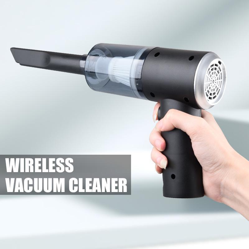 "Wireless Handheld Car Vacuum and Blower - Powerful, Rechargeable for Home and Car Use"