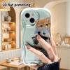 Phone Case: 2D Flat Design Suitable for iPhone 18 17 16 15 14 13 Pro Film Protective Case, Couple Style, Stackable Fun, Christmas and Halloween Gifts
