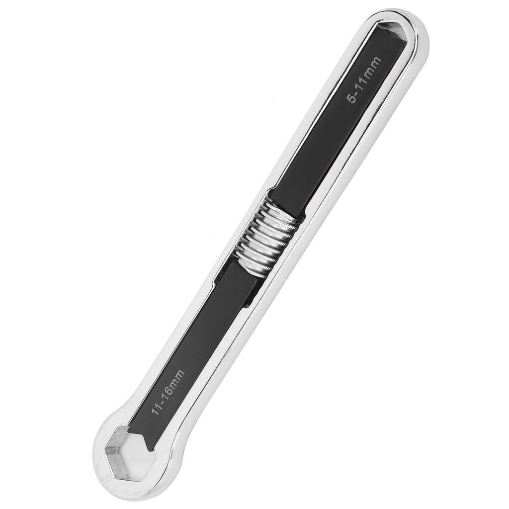 Fast nyckel Solid Multifunktion Skiftnyckel Legerat stål Handverktyg Järnhandel S