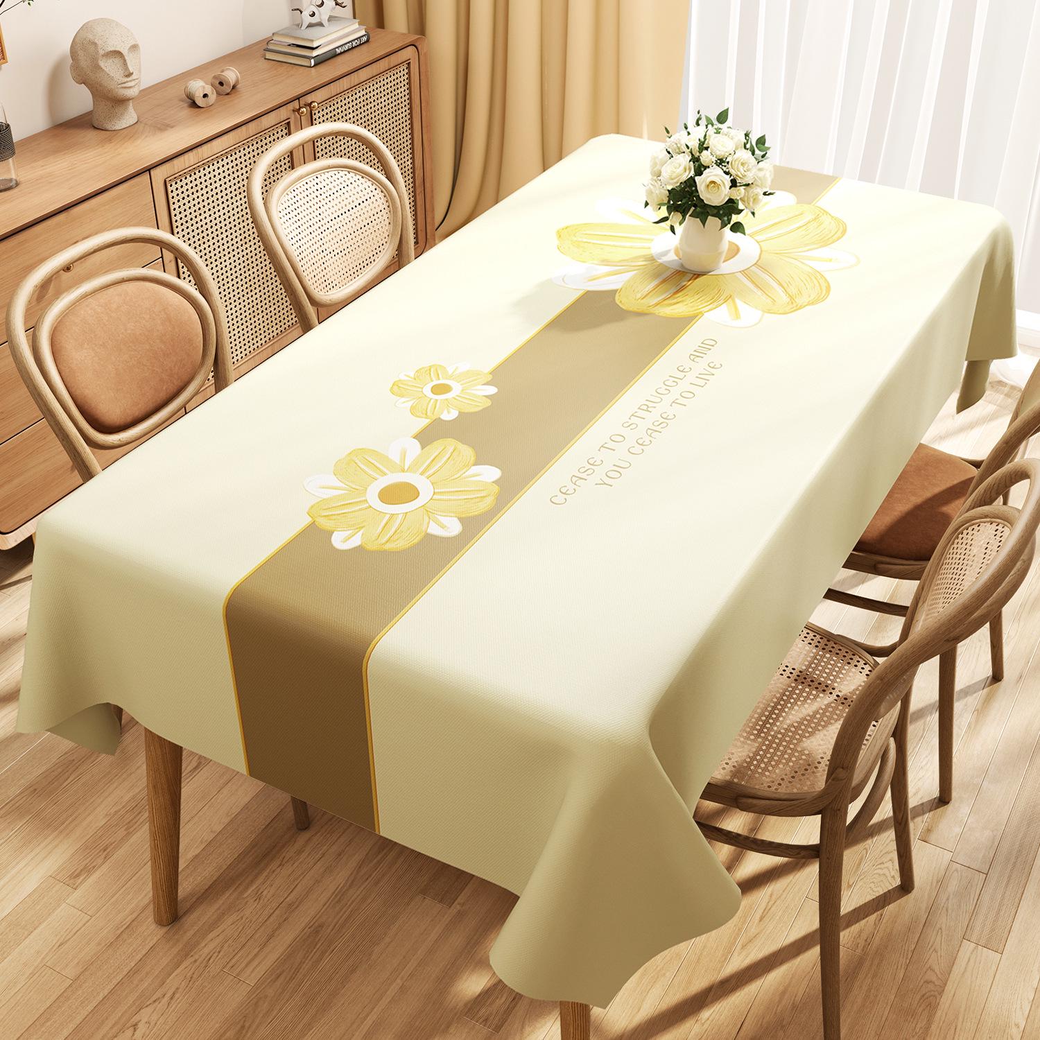 

Роскошная водонепроницаемая, маслостойкая, противоожоговая ПВХ-скатерть для прямоугольных журнальных столиков 90*140 cm