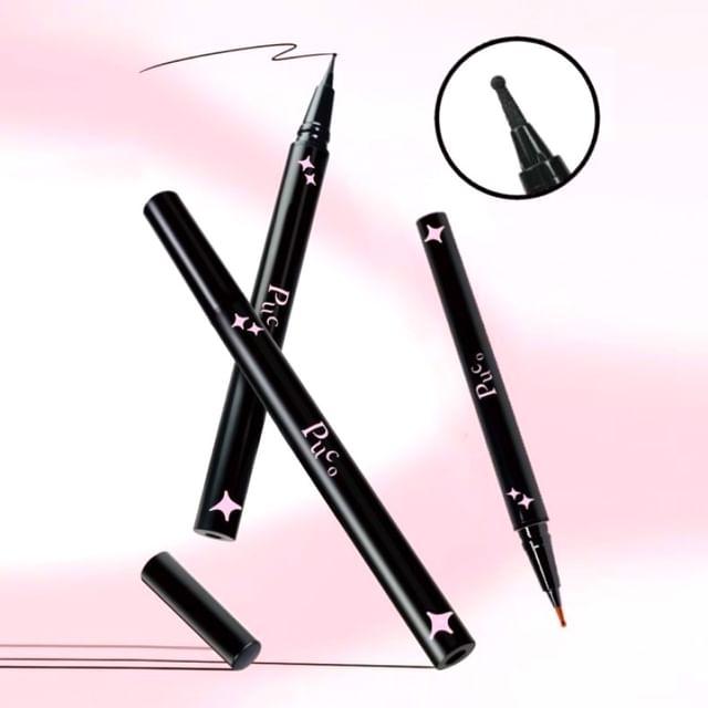 PUCO - Multi Use Eyeliner - 2 Colors #01 Gray Brown - 0.55ml