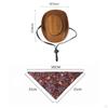 Cowboy Hat And Bandana Set for Pets, Halloween Costume Dogs Cats