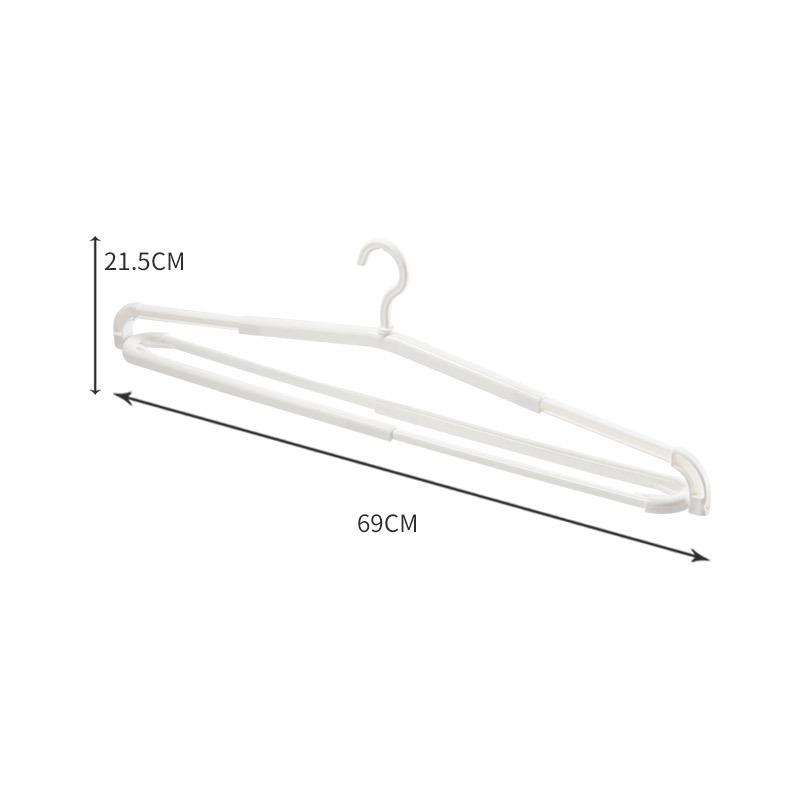 Stretchable Clothes Hanger With Extendable Arms For Bed Sheets Blankets Towels Adult Child Baby Laundry Drying Space Saving