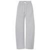 MO&Co. Women's High-Waist Straight Leg Cotton Pants