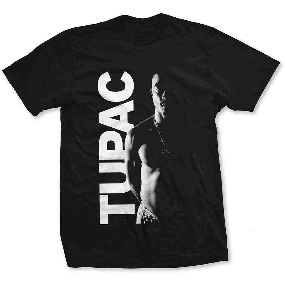 Tupac Unisex T-Shirt: Side Photo (Medium) S