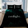 Twilight Saga Bedding Set Boys Girls Twin Queen Size Vampire girl Duvet Cover Pillowcase Bed Kids Adult Fashion Home Textileexti