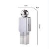 Crystal Man Statue Transparent Figure Sculpture Glass Handicraft Ornaments Cartoon Character Figures Home Decor Accessories