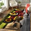 1Pc Vintage Tractor Reflection Rug, Office Carpet Indoor Outdoor Doormat, Non-Slip Soft, Living Room, Christmas Halloween Gift. M928375
