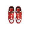 Nike Air Force 1 Shadow Leder mit Rissmuster - Rush Orange Damen-Sneaker Guava-Ice Weiß Schwarz DQ8586-800