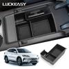LUCKEASY Right Drive for BYD Song Plus DMi/Sealion 6 2025 Car Armrest Storage Box Organizer Case Center Console Storage Tray