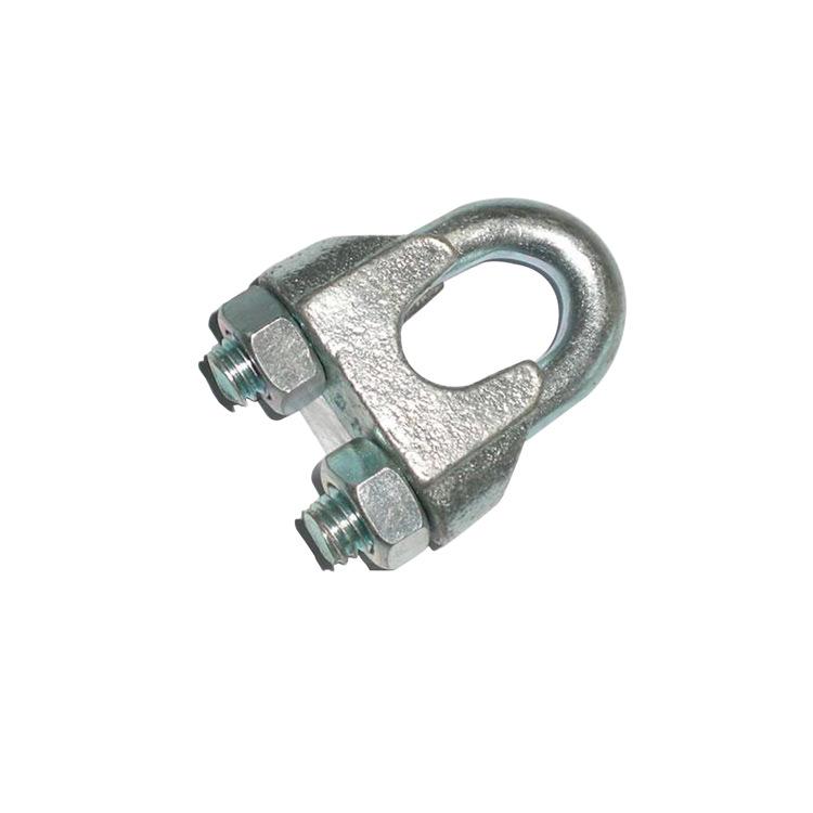 304 Stainless Steel U-Shape Hot-Dip Galvanized Wire Rope Clip Clamp