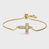 2022 New Adjustable Geometric Hollow Bracelet with Real Gold Color-Preserving Electroplating for Europe and America