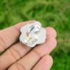 Round Sunstone Stone Bezel Flower Solitaire Mother New Ring 925 Sterling Silver