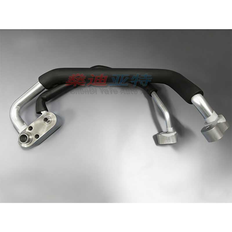 Air Conditioning Evaporator Core Expansion Valve and Connecting Aluminum Tube For Hino 700 Excavator Excavator