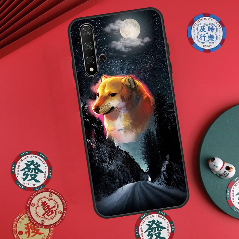 Funny Cheems Doge For Huawei Nova 11 Pro 9 10 SE Y70 Y60 Y90 Y61 Y91 Y73 Y72 12s 12i 11i 8i P30 P40 Lite Case
